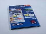 Avery Quick and Clean Business Cards Laser 220gsm 10 per Sheet Satin Colour Ref C32016-25 [250 Cards]