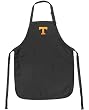 University of Tennessee Apron NCAA College Logo Black Tennessee Vols Logo TOP RATED for Grilling, Barbecue, Kitchen and Cooking Best Unique Gifts for a Man, Men, HIM HER Women, Ladies. GIFT IDEA!