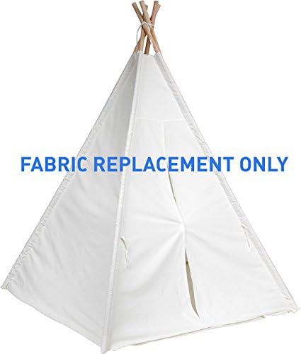Replacement Fabric for 6' Canvas Teepee - by Trademark Innovations