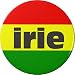 Rasta Irie Flag 1.25â€ Pinback Button Pin Jamaican Calypso Reggae Rastafarian