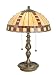 Dale Tiffany Art Glass Roulette Table Lamp - TT60298