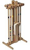 Lion Sports Premier 6 Player 33-Inch Croquet Set with Stand
