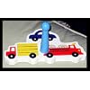 Cars and Trucks - Single Peg Hook