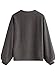 ROMWE Women's Pullover Sweater Long Sleeve Ribbed Sweater Top