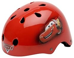 Cars McQueen Hardshell Bicycle Helmet and Protective Pad Value Pack
