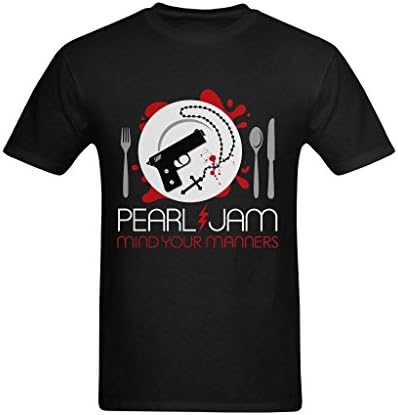 TshirtPark Men's Pearl Jam T-Shirt US Size Small