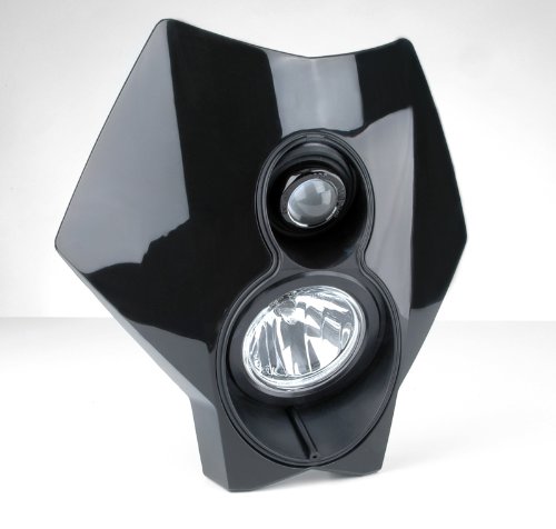Trail Tech X2 Torch Halogen Headlight - BLACK - Honda CRF 250 450 X 2004-2007 --36T2E-70