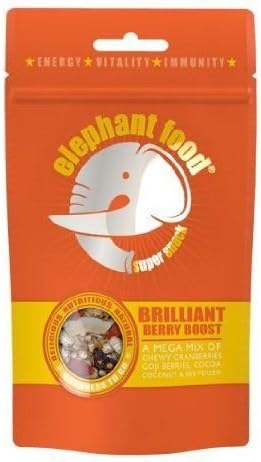 Elephant Food Super Snack Brilliant Berry Boost Mixed Nuts & Seed Snack Bag 75g