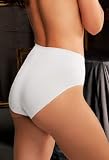 Avenue Plus Size Solid Seamless Brief Panty