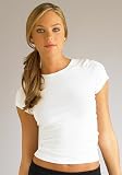 Hard Tail Cap Sleeve Crew Neck T-Shirt Loungewear