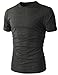 H2H Mens Casual Slim Fit Short Sleeve Crew-neck Summer T-Shirts of Various Colors
