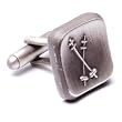 Vintage Ski Themed Executive Cufflinks w/Jewelry Box