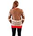 Star Wars Chewbacca Big Face With Santa Hat Adult Brown Ugly Christmas Sweater
