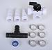 Pool Solarheizung Bypass Ventil Kit Solar Heizung Kollektor SET Modell ELECSA 9462