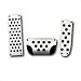 OBX GT-5G Automatic Chrome Pedal Covers
