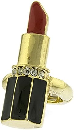 TRENDY FASHION JEWELRY ROUGE ACCENT RING BY FASHION DESTINATION | (Red/Gold)