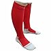 CompressionZ 20-30 mmHg Knee High Compression Socks, Red, L