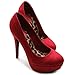 Ollio Women's Platform Shoe Stiletto Faux Suede Classic High Heel Multi Color Pump