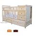 Daphne 4-in-1 Crib n Bed In Cherry By AFG Baby Furniture