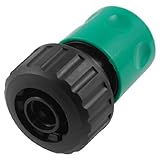 uxcell ホースコネクタ　アダプタ　プラスチック　庭　スプレーホース　グリーン　ブラック