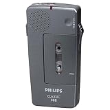 o Philips Speech Processing o - 388 Cassette Mini Dict Recorder, 2-13/32x1x5,Black