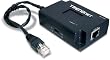 TRENDnet Gigabit Power over Ethernet (PoE) Splitter TPE-112GS (Black)