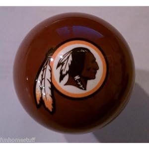 NFL Washington Redskins Billiard Cue Ball / 8 Ball