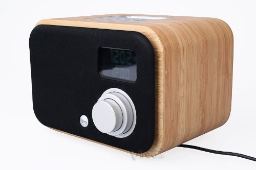 Vers 1.5R Bamboo (Bambus) - iPod/iPhone Dockingstation und Radiowecker