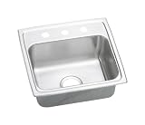 Elkay LRADQ191860R 4 Faucet Single Bas