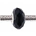 Pandora Style Charm Bead (Z94) Faceted Murano Lampwork Glass (14mm x 10mm) (fits Troll too)