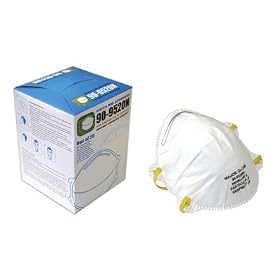 Lot 240 N95 Face Dust Mask Particulate Respirators Masks 90-9520N