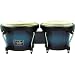Schalloch Wood Bongo Set Blue Fade