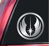 Jedi Order Vinyl Decal Sticker - Shiny Chrome
