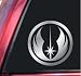 Search : Jedi Order Vinyl Decal Sticker - Shiny Chrome