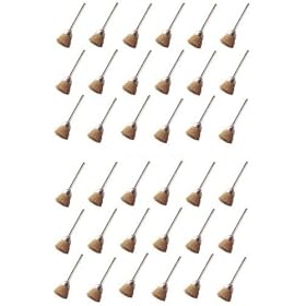 Buy 36 Brass Gold Wire Brushes Jewelers Gunsmith Locksmith Parts Cleaning Bits for... now!
