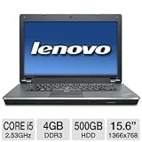 Lenovo 15.6 Core i5 500GB HDD Notebook
