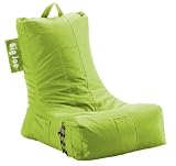 Comfort Research Big Joe Video Lounger with Smart Max Fabric, Green Flash Comfort Research Big Joe Video Lounger with Smart Max Fabric, Green Flash