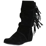 MIA Women's Taboo Fringed Flat Boot