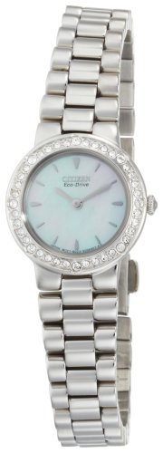 Citizen Women's EW9820-54D Eco-Drive Silhouette Crystal Stainless Steel Watch