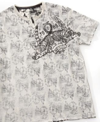 Buy DKNY Jeans D-Tigers Split Neck Tee
