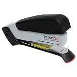 PaperPro Products - PaperPro - Desktop Stapler, 20 Sheet Capacity, Black/Gray - Sold As 1 Each - Rely on the stapler that set the standard for easier power assist stapling. - Provides the power to drive a staple through up to 20 sheets of paper with just one finger. - Durable yet lightweight plastic body with soft, ergonomic, non-slip rubber grip on handle and base for comfortable desktop or handheld stapling; stands horizontally or vertically. - Ergonomic styling with non-slip rubberized h
