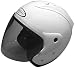 THH T-371 White Medium Open Face Helmet