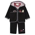 Newborn Boys' Classic Pooh 3pc Hoodie Set - Black