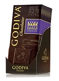 Godiva Tablet Bar - 85% Dark Chocolate (Pack of 10)