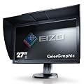 Eizo CG275W-BK 68,6 cm (27 Zoll) Widescreen LCD Monitor DVI-D Pivot, USB (Kontrast 850:1, 12ms Reaktionszeit)