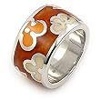 Brown Designo Band Ring