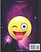 Emoji Purple Nebula Composition Notebook