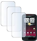 MaryCom XF-CLEAN 3 x Displayschutzfolie für HTC Sensation & Sensation XE Smartphone / F SENS