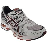ASICS® Men's Gel Kayano 13 ( sz. 08.5, Quick Silver/Black/Red Pepper )