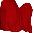 Red Shawl Pure Wool Winter Accessory 86 x 39 inches